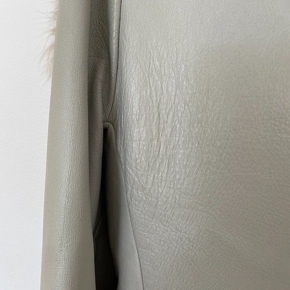 Vintage fur and leather coat - Picture 11 of 12